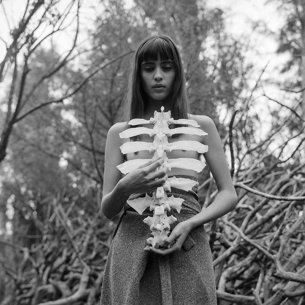 Carla Fernández, Otoño Invierno 2018 by Graciela Iturbide, styling by Diego Lacayo Jaén